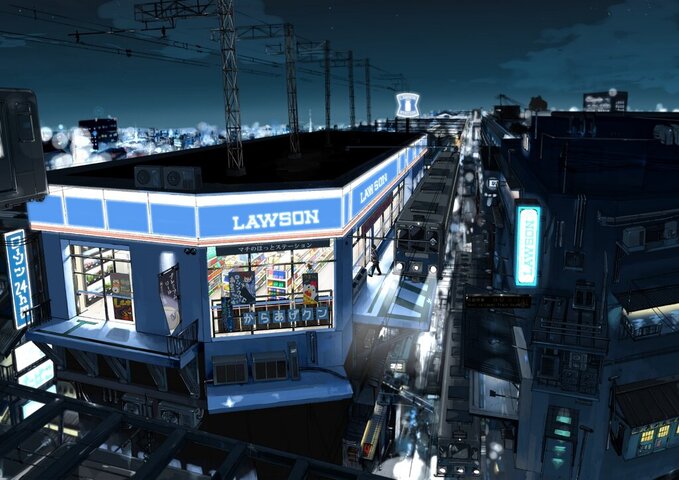 Japanese city elevated convenience store.jpg